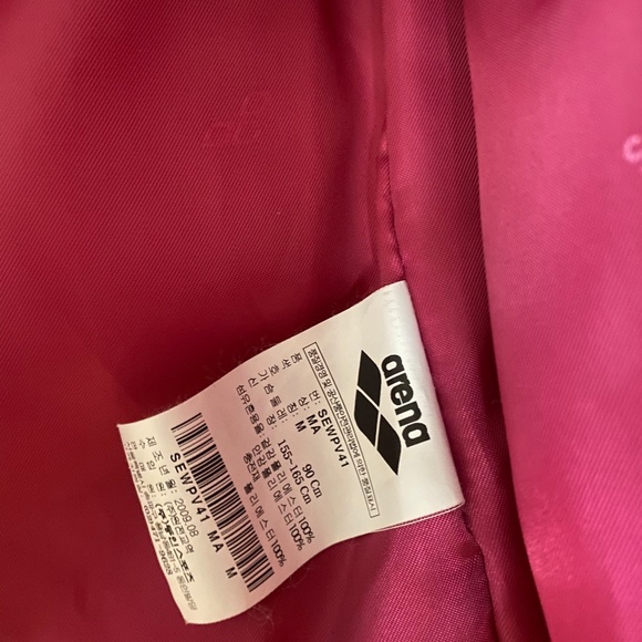 Arena pink winter vest - Picture 5 of 9